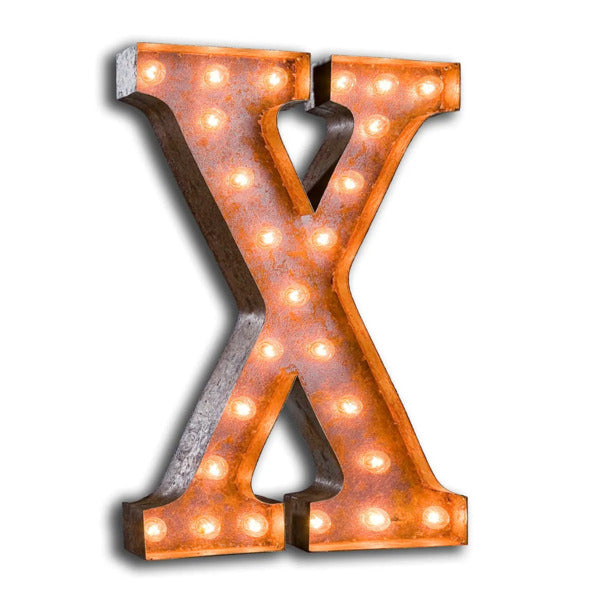 '#'0002 Marquee Light 4 Feet White Gloss Symbol Pound Sign