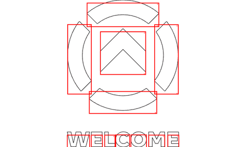 Custom Sign: welcome.cdr
