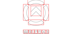 Custom Sign: welcome.cdr