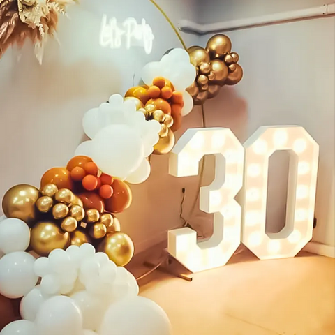 Birthday or Anniversary Marquee Number Light (Two Numbers)