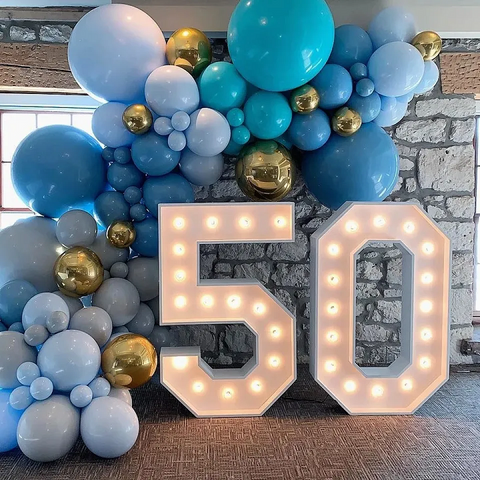 Birthday or Anniversary Marquee Number Light (Two Numbers)